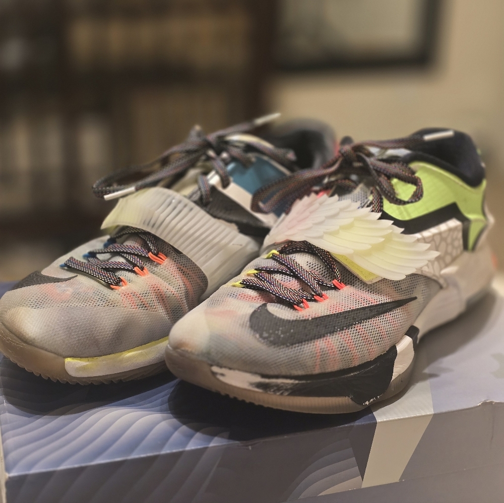 Nike KD 7 VII SE “What The KD” Basketball Shoes Men's Size 10 In Box